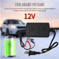 DC 12 V Volt 1A 220V Motor 5ah 7ah 10ah 12ah 17ah Moto 12V1A 1000mA Smart Lead Acid Car Motorcycle Battery Power Charger. 