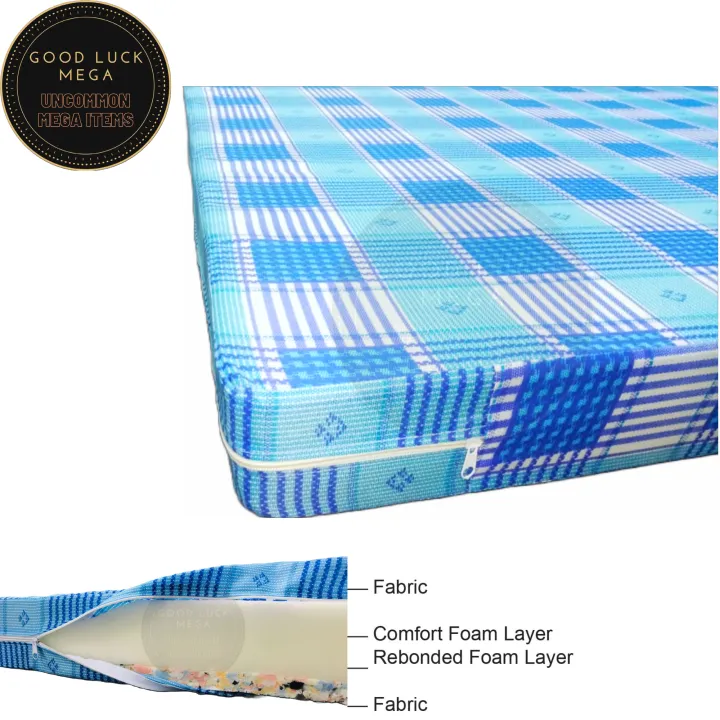 72"x48"x4"%20(6'*4')Double%20Layer%20Foam%20Mattress%202%20year%20warranty%20-%20Image%203