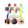 Head lice remover hair Comb Stainless Steel Nit Head Hair Lice Comb Metal Fine Toothed Flea Flee With Handle Hairbrush Tools. 