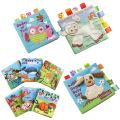 Baby Toys Knowledge Kids Cloth Book Around Multi-touch Multifunction Fun And Double Colorful Newborn Bed Bumper. 