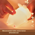 Big Face Rabbit Light LED Portable Rechargeable Bunny Lamp Night Light for Baby Nursery USB Dimmable Rabbit Night Lamp. 