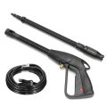 High pressure washer long gun Car Wash Lance Cleaning Tools Dirt Blaster Lance Turbo Nozzle for Karcher Bosch Ingco Makita Hugo Mpt Wiseup presscott fixtec men and other poular Brands. 