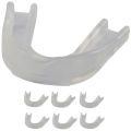 Mouth Guard Safety Guard Junior Senior Single Side Transparent Karate Taekwondo Boxing Sanaabil Sanaabil Sports. 