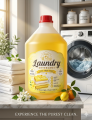 MAX Clean Laundry Detergent Liquid 4L | Best Quality Super Cloth Cleaning Laundry | Detergent Washing Machine | Hand Washing Liquid 4L | Laundry For Front & Top Load Machine Natural Fresh | Laundry Detergent Liquid Soap Eco | High Efficiency (HE), Fine Sc. 