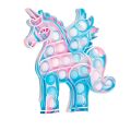 【yj739-hh-zr-djs】 16.5Cm Poped Fidget Toys Unicorn Anti-Stress Decompression Anime Popis Push Dimple Boy and Girl Gift Toys. 