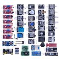 For Arduino 45 Kinds of Sensors Digital Temperature Humidity RGB LED Soil Buzzer Sound Ultrasonic Sensor Module UNO R3 MEGA2560. 