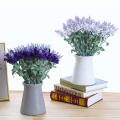 Artificial Lavender Bouquet   Flower Bouquet Home Wedding Garden Decor UV Resistant Bouquet In/outdoor Bouquet. 