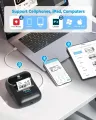 Phomemo M110 Mini Portable Printer Thermal Label Printer Stickers Pocket Labeling Maker Machine Similar as Niimbot B21 B1 50mm Pizazzazz. 