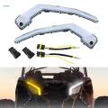 Turn Signal Light Fang Lights Spare Parts LED Front Headlight for X3. 