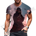 Anime Men Gift Men's T-shirt Y2k Clothes Naruto Hip Hop Tops Children's Clothing Streetwear Trapstars Short Sleeve. 