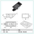 Xk111 Mini Small Flat Lock Generator Control Door Pull Plate Lock. 