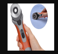 Rotary Cutter 45mm - For Fabric Cutting, Card, Paper, Sewing Quilting and Roller Fabric Cutting Craft Tool. 