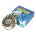 Vintage Bronze Pocket Compass Retro Outdoor Hiking Navigation Compass Kid Gift Retro Pocket Watch Compass Outdoor Tool. 
