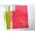 Display Clear Book File (8.5" x 13") F4 - 10,20,30,40,60,80,100 Pockets Can be used for filing important documents. Hard Cover Available in different colours. File Size is F4 Size Useful for keeping important document. 