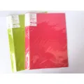 Display Clear Book File (8.5" x 13") F4 - 10,20,30,40,60,80,100 Pockets Can be used for filing important documents. Hard Cover Available in different colours. File Size is F4 Size Useful for keeping important document. 