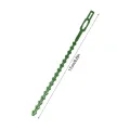 【ZOSR】Adjustable Plastic Cable Tie Set 30/50PCS Twist Ties for Green Plant Support Flexible Plant Straps for Garden Tree Potted Plants. 