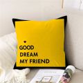 door stopper rubber Geometric Yellow Pillowcase for Sofa Decorative Cushion Cover DIY Printed Pillow Cover Home Decor 45x45cm Chair Car Cushions. 