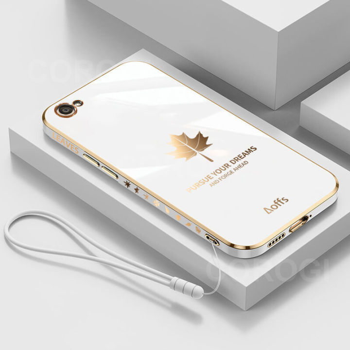 COROGI for Vivo Y66 Back Cover Luxury 6D Plating Soft Silicone