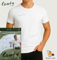 Comfy Sleeve Men’s White Cotton Vest – 100% Pure Soft Cotton ,Skin-Friendly, Breathable - All-Day Comfort. 