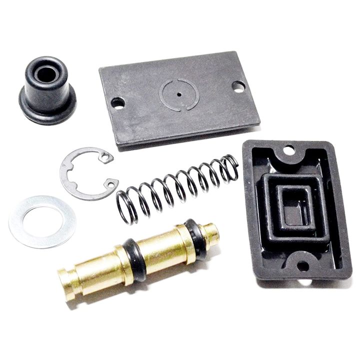 Brake Master Cylinder Caliper Repair Kit Compatible for TVS Apache (Steel) With Rubber Grease