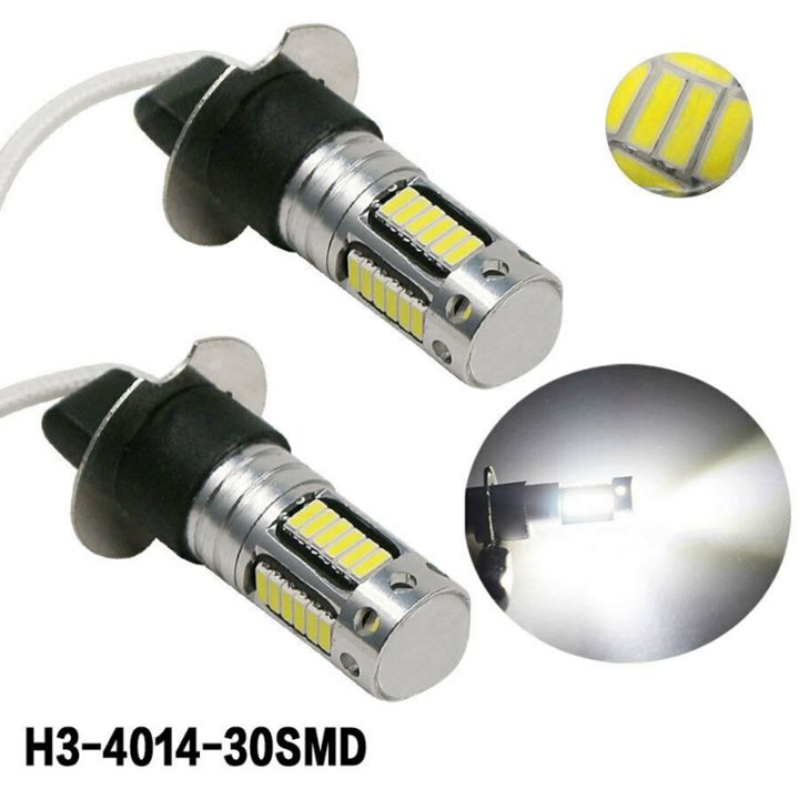 h3%20led%20headlight%20bulb-2%20x%20LED%20Bulbs%20H3%206000K%20Super%20White-white%20-%20Image%205