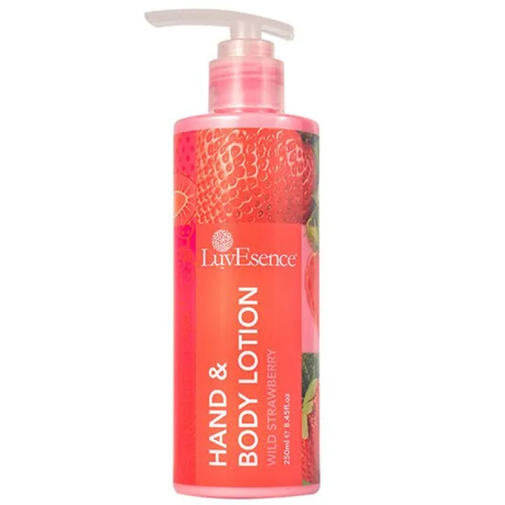 Luvesence Wild Strawberry - Hand & Body Lotion 250ml