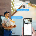 Ezviz HB8 3MP KIT 4G Sim Based Come with Solar Panel Battery Powered 2K Security IP Camera Wireless Outdoor Pan & Tilt CCTV Camera | Human Motion Detection | 2-Way Talk | Color Night Vision | Weatherproof | Up to 512 GB SD Card&Cloud Storage. 