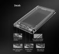 Hard Drive Enclosure Case External 2.5'' HDD Enclosure Transparent HDD Case SATA to USB 3.0 (Transparent HDD Case Only). 