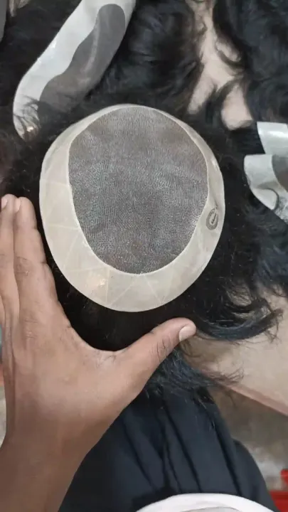 Mono%20Men%20Hair%20Toupee%20Natural%20Male%20Hair%20Capillary%20Prosthesis%20Durable%20Male%20Wigs%20100%25%20Indian%20Human%20Hair%20Replacement%20Systems%20For%20Men%20-%20Image%204
