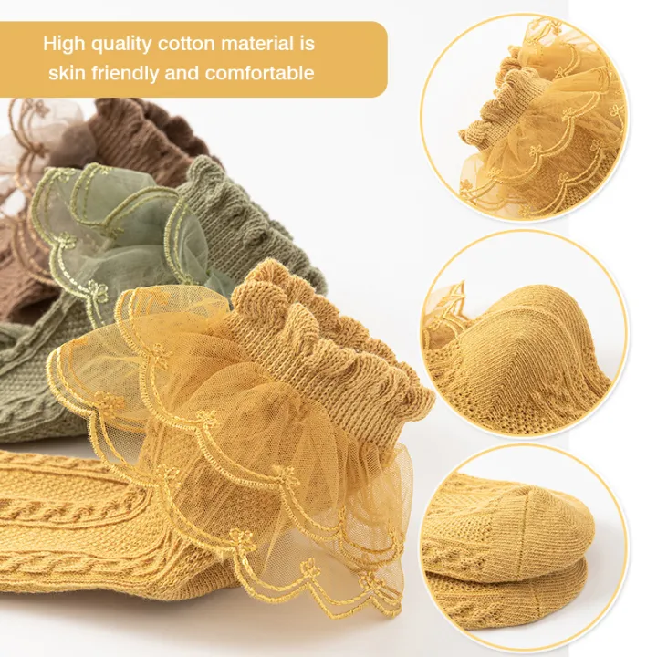 I%20Love%20Dad%20Cute%20Lace%20Soft%20Cotton%20Baby%20Girls%20Socks%20Solid%20Color%20Floral%20Comfort%20Breathable%20Toddler%20Sock%20Spring%20Autumn%20Princess%20Dance%20Socks%20-%20Image%202