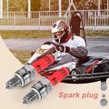 Pack of 2 Racing 3 Electrode Spark Plug A7tc for 50cc 110cc 125cc 150cc Atv Scooter Dirt Bike Go Kart. 