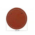 Leather Bag Bottoms DIY Handmade Oval Round Bottom Bag Accessories for Bags MJK. 