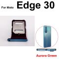 Sim Card Tray Slot For Motorola MOTO Edge 20 Pro 30 Pro S Pro 20 Lite Edge X30 SIM Card Holder Card Reader Socket Adapter. 