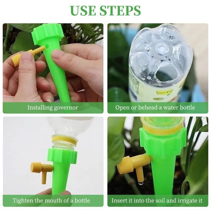 1/5Pcs%20Automatic%20Drip%20Irrigation%20System%20Self%20Watering%20Spike%20For%20Flower%20Plants%20Greenhouse%20Garden%20Adjustable%20Auto%20Water%20Dripper%20Device%20-%20Image%208
