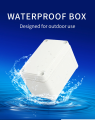 ANDELI IP65 Plastic Water proof Box Outdoor waterproof Junction Box Outdoor Monitoring Terminal Box switch instrument button box 100*100*70 TO 400*350*150. 