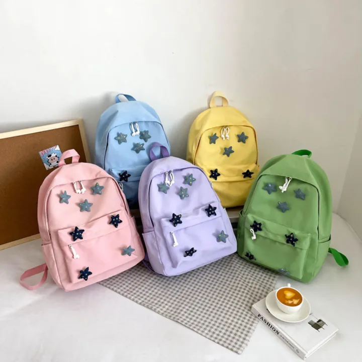 Middle%20School%20Girls%20Korean%20Edition%20Schoolbag%20For%20High%20School%20Students%20Small%20Fresh%20Schoolbag%20Cute%20Star%20Backpack%20For%20-%20Image%207
