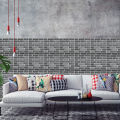 Self Adhesive 3D Brick Pattern Wall Decal Home Decor Wallpaper Waterproof Home Decor Wall Decal. 