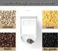 Cereal Dispenser / Dry Food Dispenser Wall Mounted High Capacity Single Piece Home Food Dispenser. 
