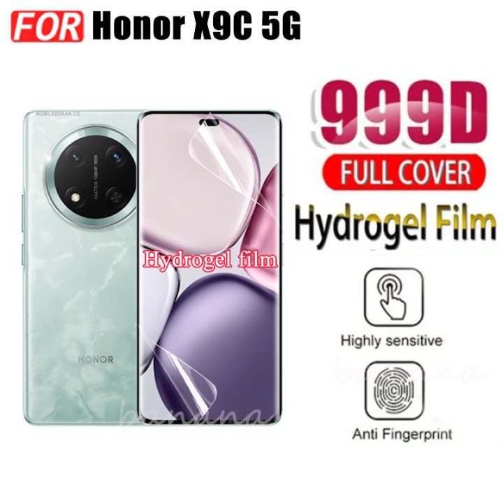 3%20IN%201%20Honor%20X9C%20X9%20C%20Soft%20Hydrogel%20Film%20Screen%20Protector%20for%20Honor%20X9A%20X9B%20Camera%20Lens%20Film+Back%20Film%20-%20Image%202