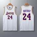 Lakers No. 24 Kobe Jersey No. 23 James Basketball Jersey Competition Training Men's Basketball Uniform Printing Character Customization. 