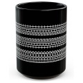 Ceramic Cup-Funny This Coffee Mug-Gift for Work , Coworkers, Friends, Family-Pure Black-15oz. 