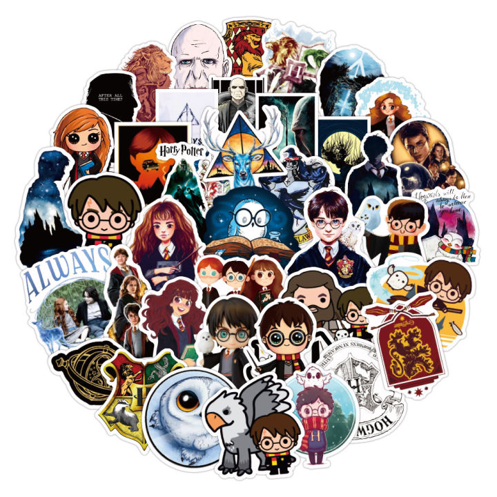 20/40pcs%20Harry%20Potter%20Stickers%20Hogwarts%20Wizarding%20World%20Stickers%20for%20Laptop%20Scrapbook%20Journal%20Kids%20Girls%20Boys%20Stickers%20-%20Image%203