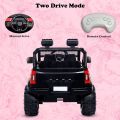 Pobo 5 Motors Electric Battery Operated Ride on Jeep for Kids of Age 2 to 8 Years- The Metallic Painted Driving Ride on Car with Music, Lights and Bluetooth Remote Control (Metallic Red) |MB6004 21M. 
