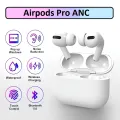 Airpods Pro ANC with Wireless Charging Case Active Cancellation Bluetooth Gaming Headset  Apple AirPods Pro (White, True Wireless). 