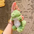 Carrot Plush Dinosaur Keychain Room Decor Stuffed Strawberry Dinosaur Plush Pendant Decoration Lovely Dinosaur Plush Doll Keyring Plush Gift. 