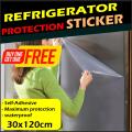 Refrigerator Protection Sticker. 