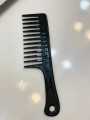 New Prof. longer Detangler Bone Comb Seamless Comb Black. 