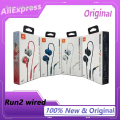 Anrushide JBL Run2 in-ear wired headset Sports gaming esports dedicated Fifty percent discount 3.5mm round hole wire control computer laptop earphones JBL. 