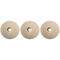 30x Natural Ball Wood Spacer Beads 25mm(1inch) -Jewellery Making Findings,DIY Crafts Wood Color. 