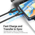 Vention Micro USB Cord Fast Charging Data Transfer Cable for Samsung S7 Xiaomi Redmi Note 5 Pro Realme Android Mobile Phone Micro Charger Cable. 